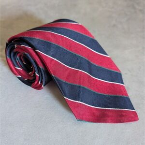 Vintage Bert Pulitzer Collector's Edition Mens 100% Silk Repp Tie USA Made